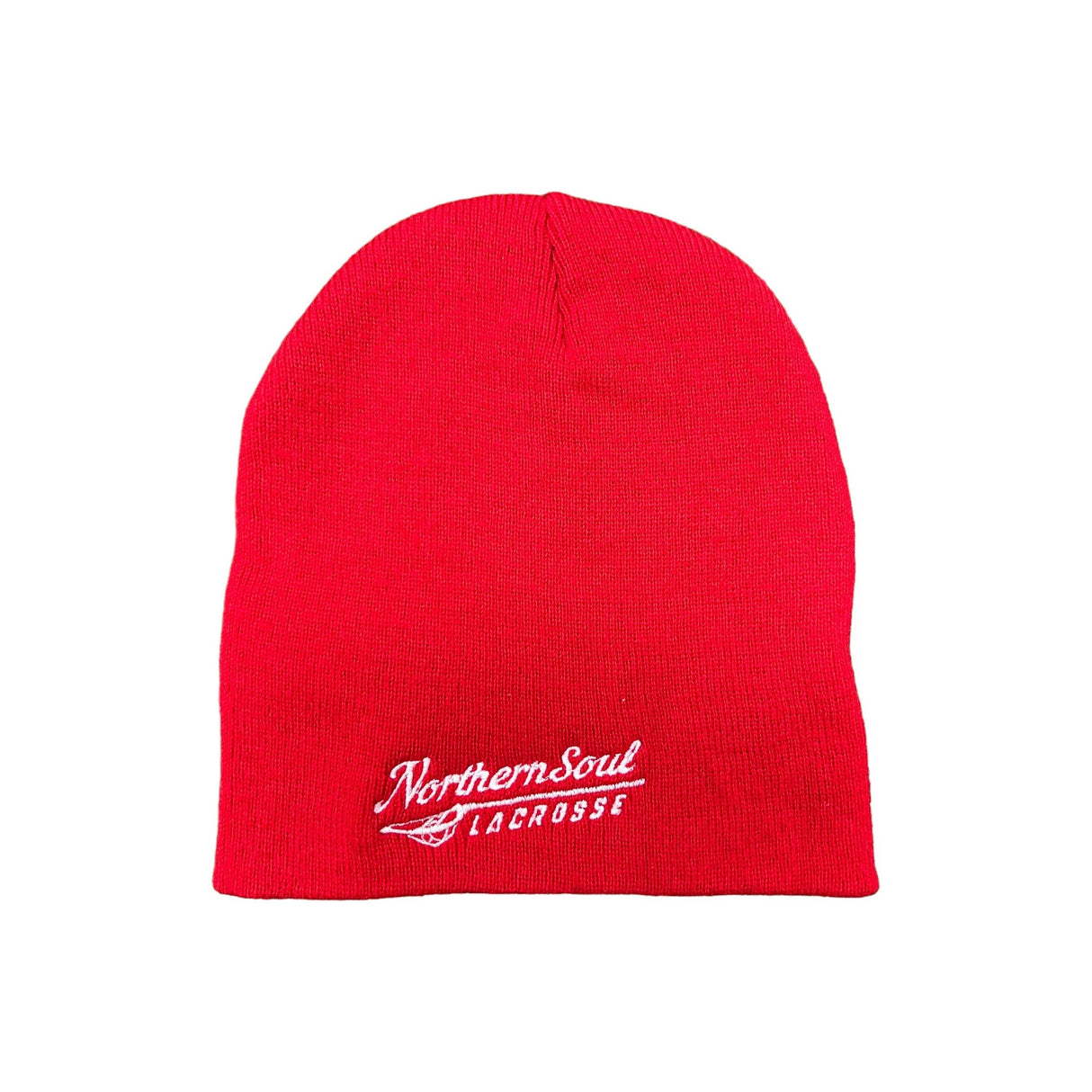 Northern Soul Lacrosse Beanie Red
