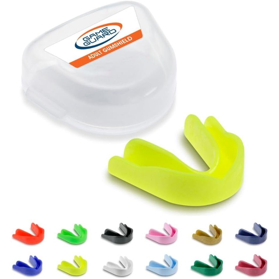 Solid Colour Game Guard Boil and Bite Mouthguard Adult