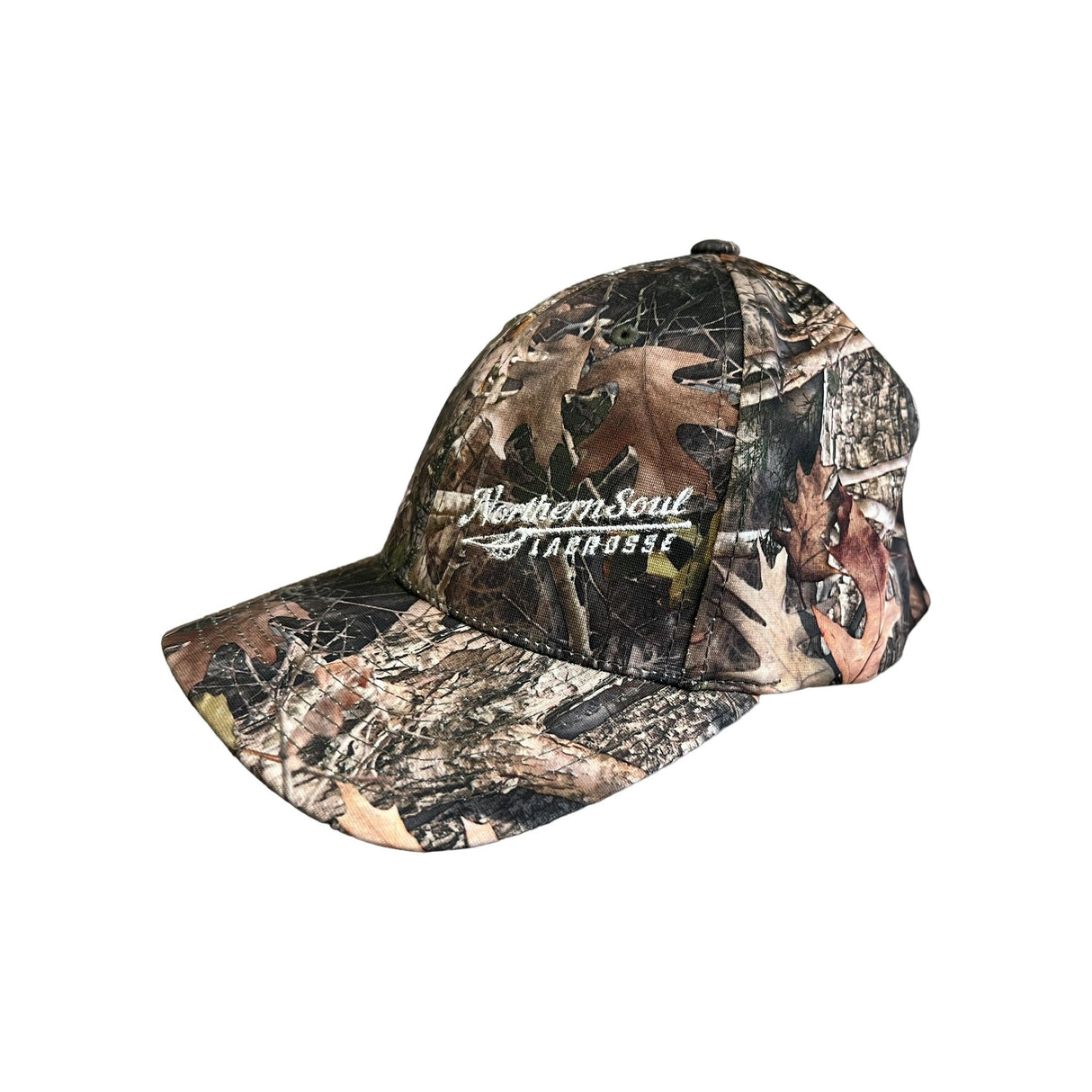 Northern Soul Lacrosse Flex Fit Hat Real Tree Camo