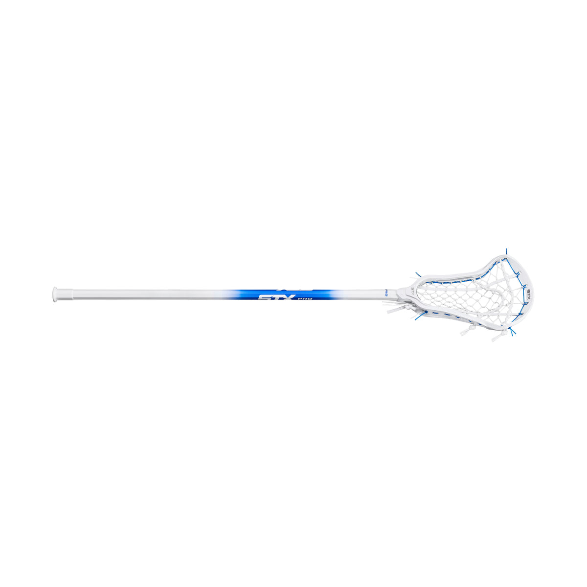 Limited Edition White/Royal STX Aria Pro-M Complete Women's Lacrosse Stick