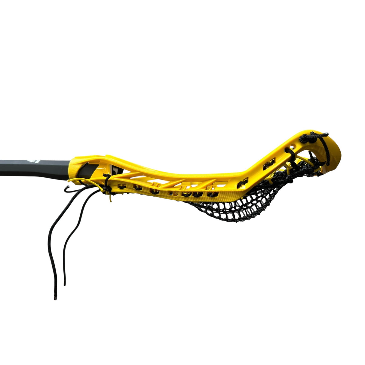 Custom Gait Air 2 Complete Women's Lacrosse Stick with Valkyrie Pocket Yellow/Black