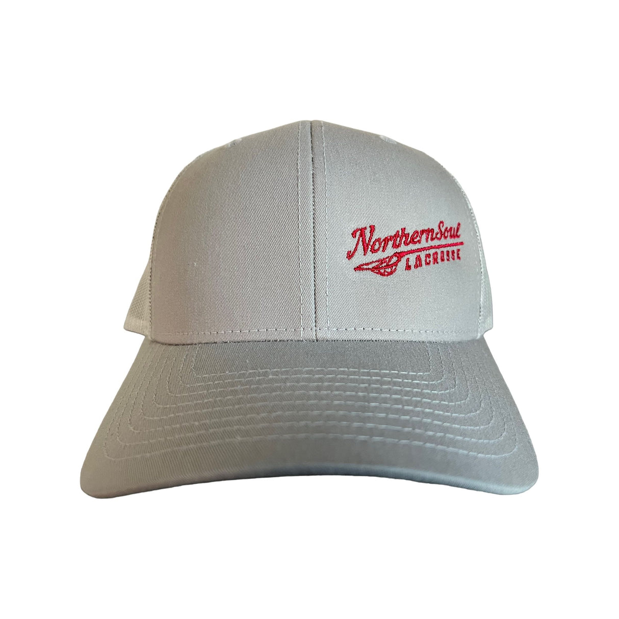 Northern Soul Lacrosse Trucker Hat Grey