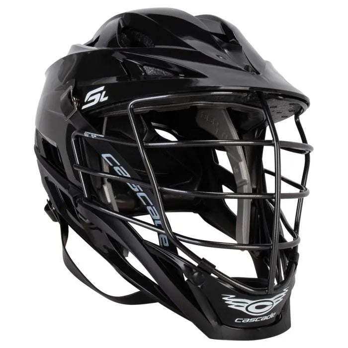 Cascade SL Lacrosse Helmet - Stock Custom - Black with Black Mask