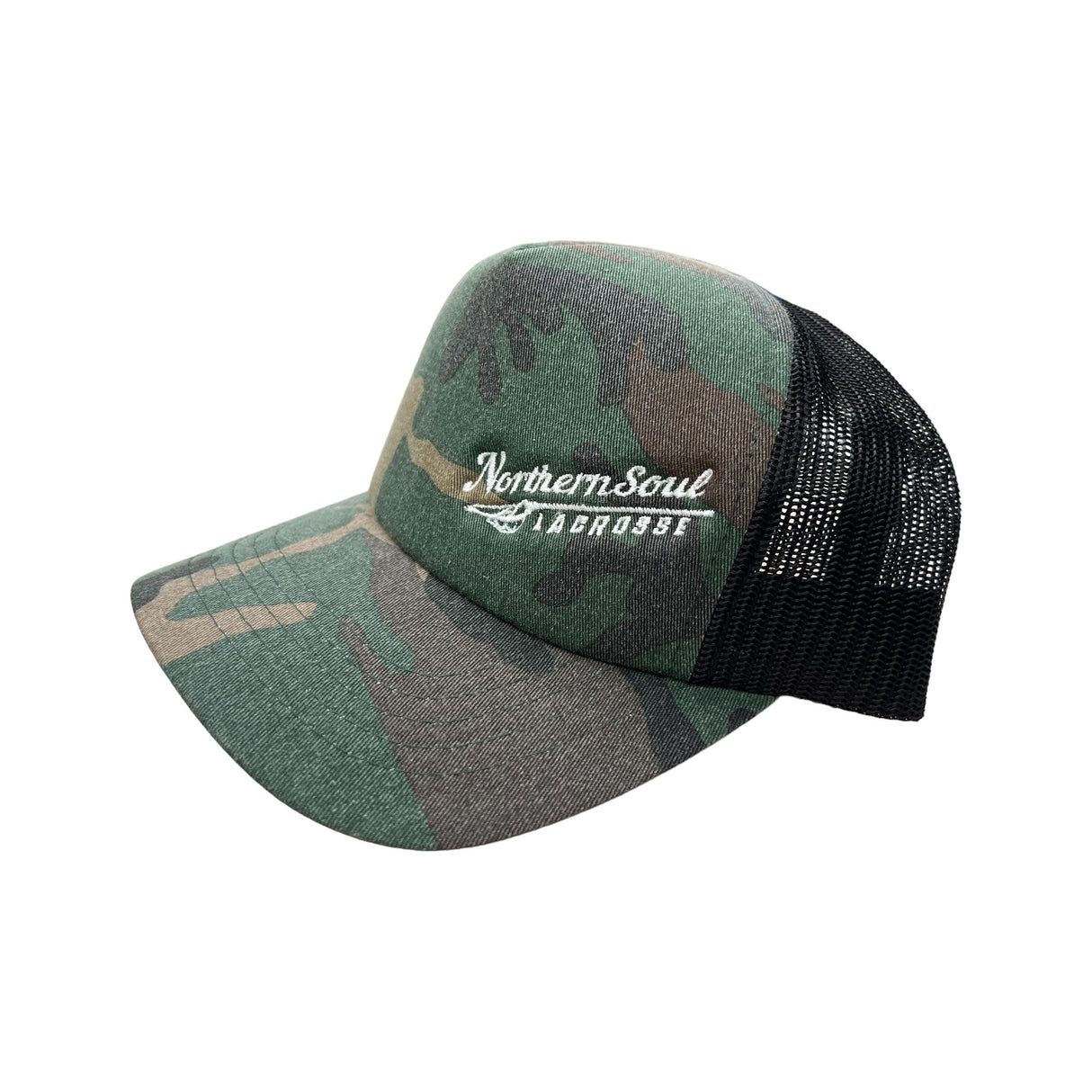 Northern Soul Lacrosse Camo Trucker Hat