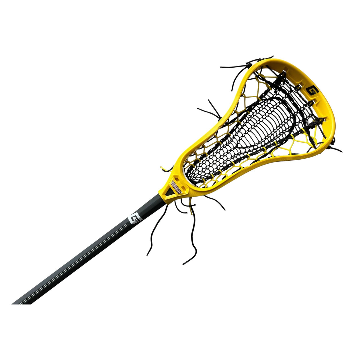 Custom Gait Air 2 Complete Women's Lacrosse Stick with Valkyrie Pocket Yellow/Black