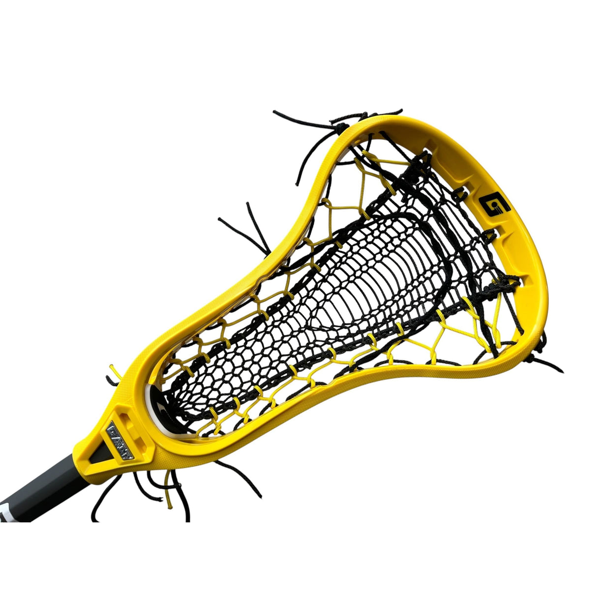 Custom Gait Air 2 Complete Women's Lacrosse Stick with Valkyrie Pocket Yellow/Black
