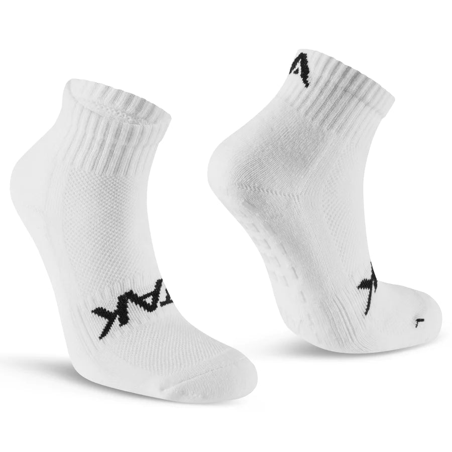 ATAK Gripzlite Pro Quarter Socks White