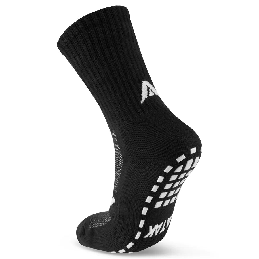 ATAK SHOX Mid-Leg Grip Socks Black