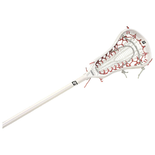 Gait Whip 2 Complete Women's Lacrosse Stick with Armour Mesh Valkyrie Pocket White/Red