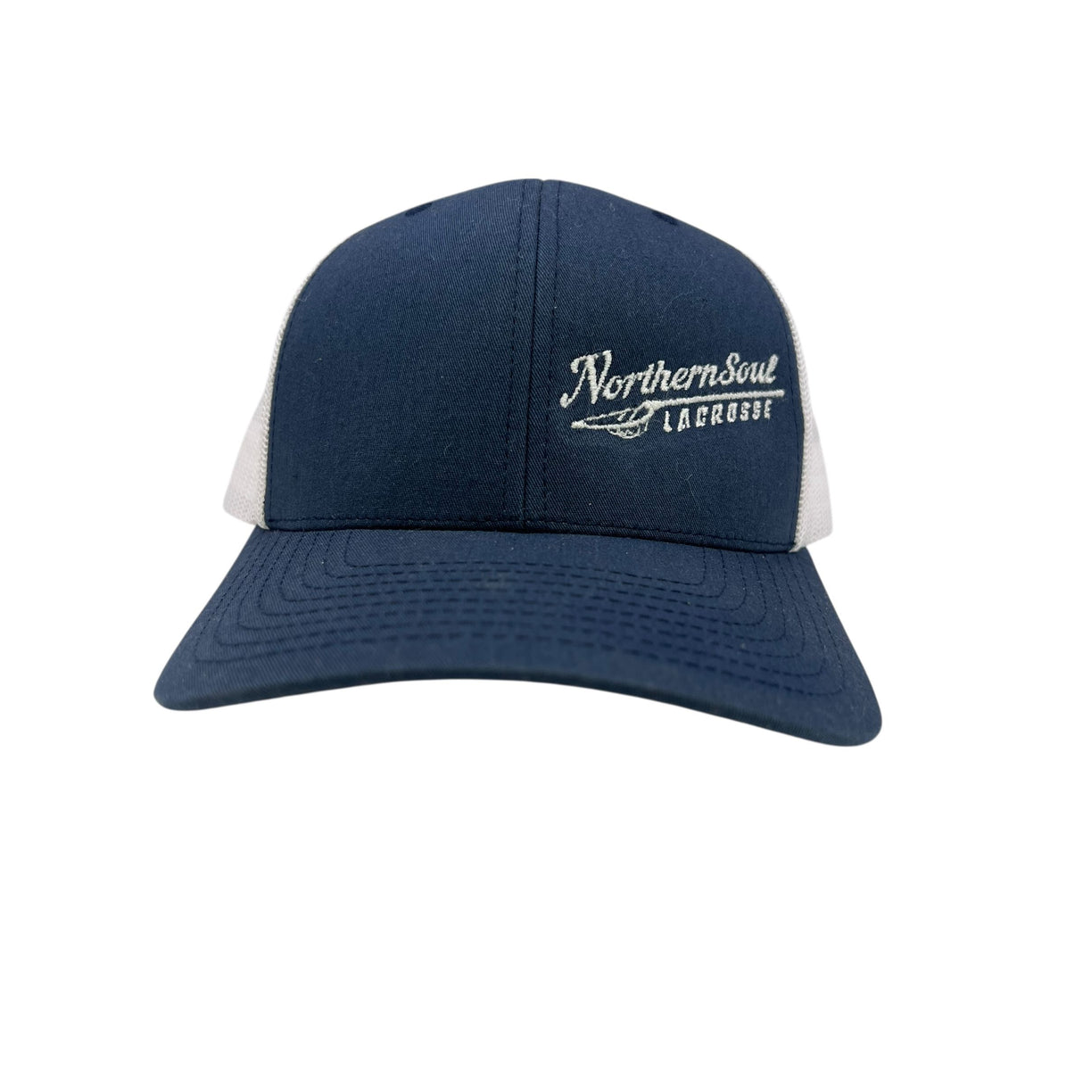 Northern Soul Lacrosse Trucker Hat Navy