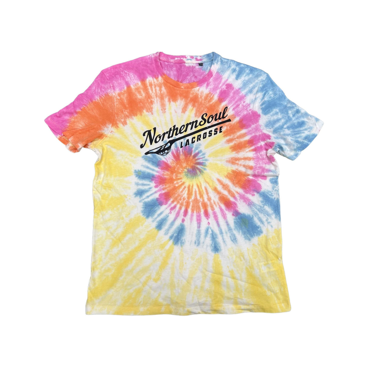 Tie Dye Northern Soul Lacrosse T-Shirt