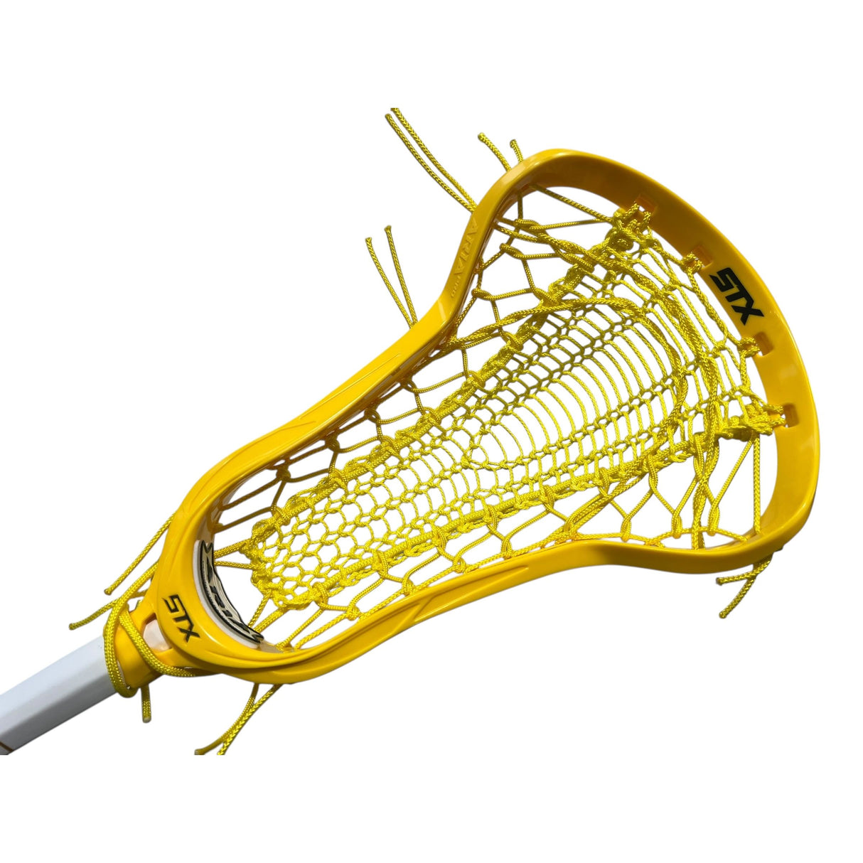 STX Aria Pro Elite Complete Women's Lacrosse Stick with Valkyrie Pocket Yellow
