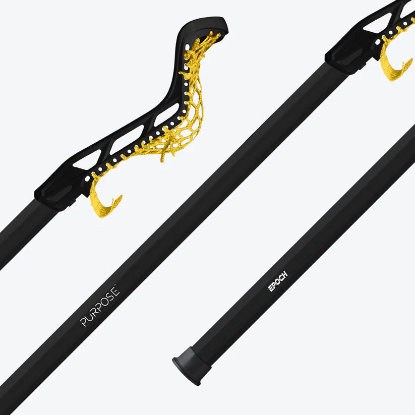 Epoch Purpose Elite 10 Degree Dragonfly Purpose 3D Mesh Women's Lacrosse 7/8" Alloy Handle