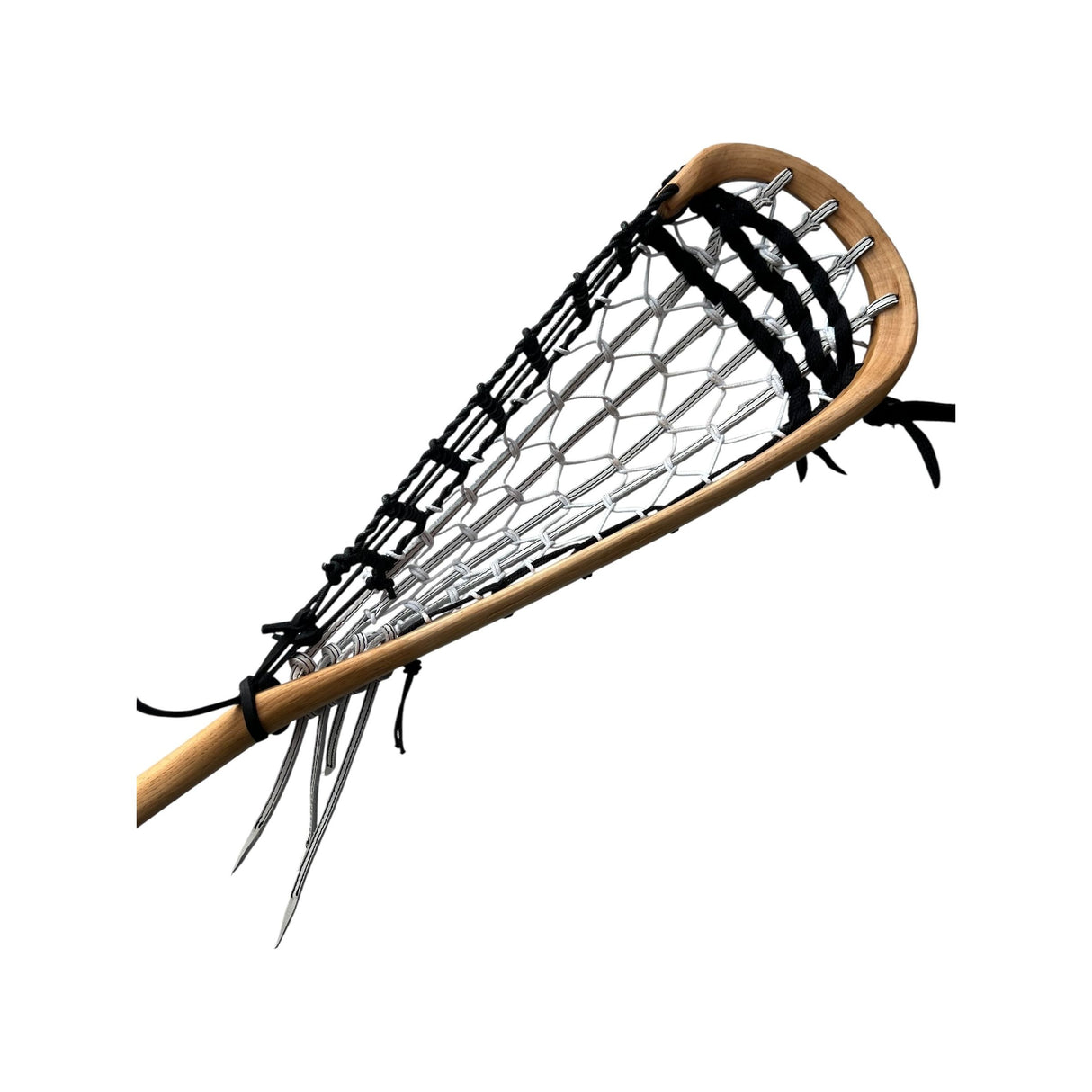 Traditional Wooden Men's Box Lacrosse Stick
