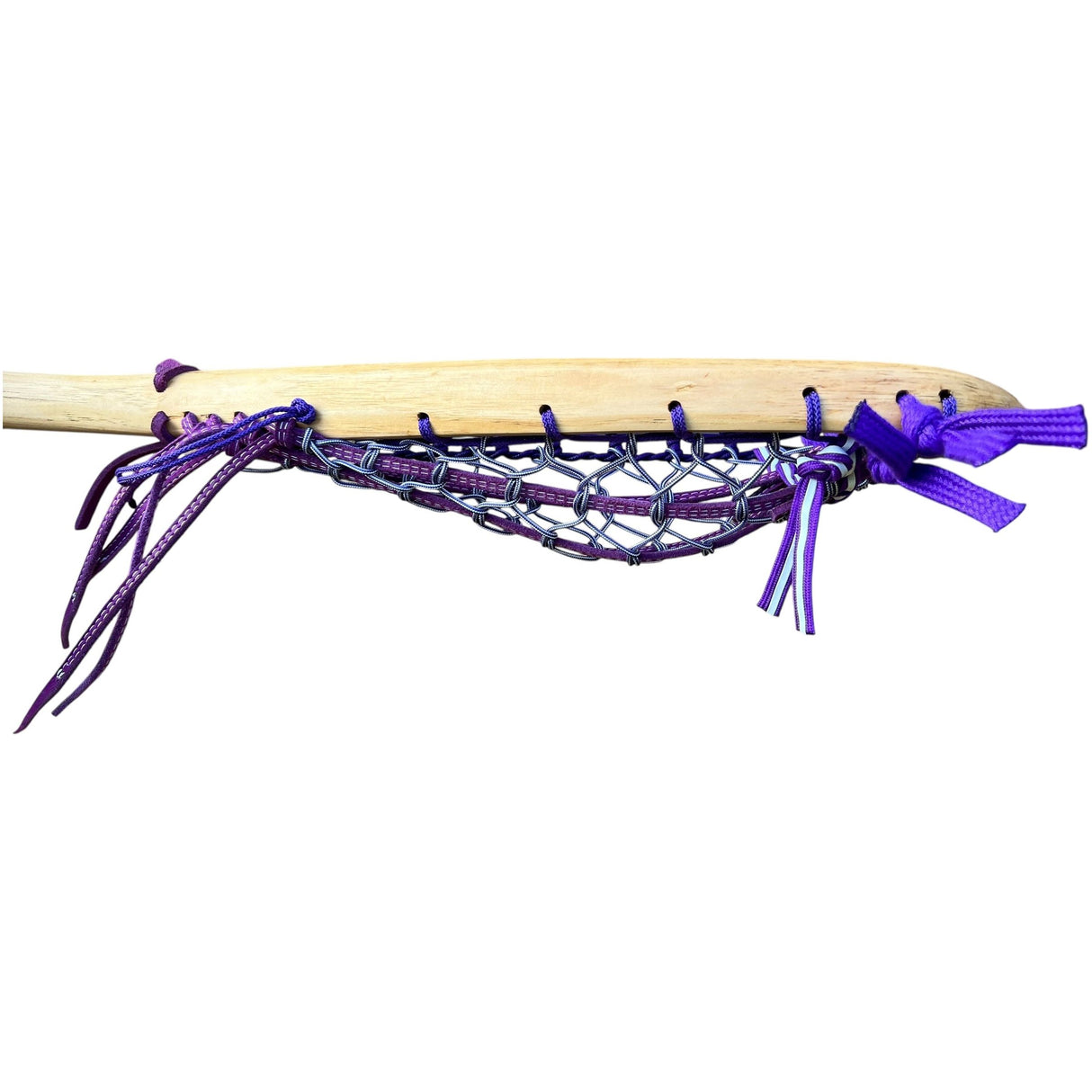 Traditional Wooden Men's Box Lacrosse Stick