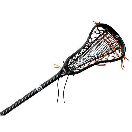 Custom Gait Air D Complete Women's Lacrosse with Valkyrie Pocket Black/Orange