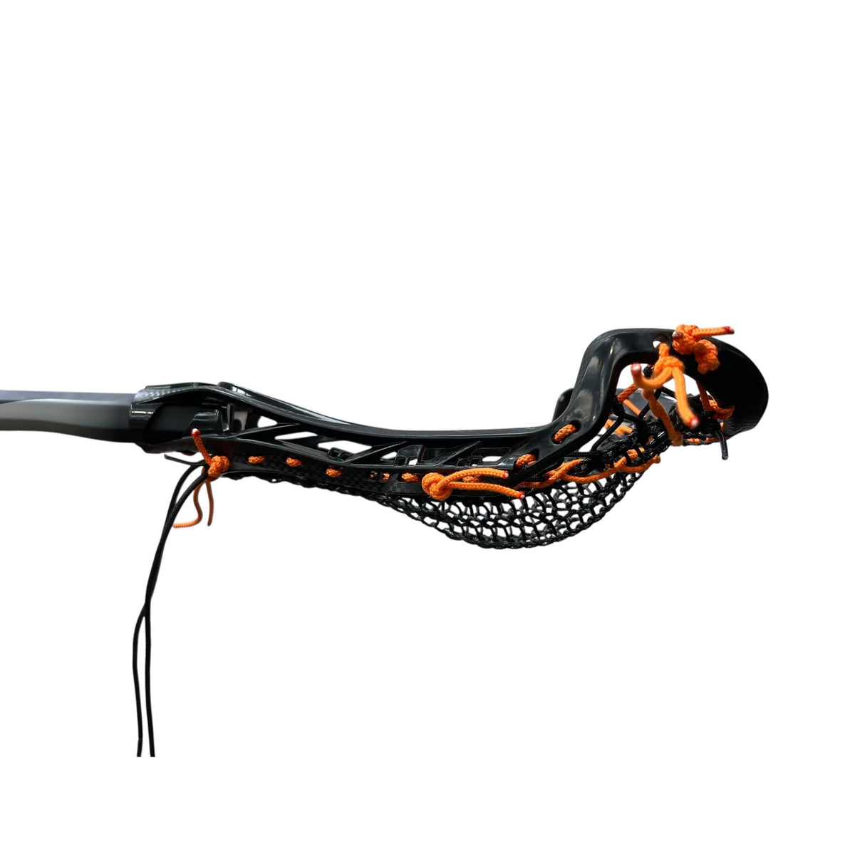 Custom Gait Air D Complete Women's Lacrosse with Valkyrie Pocket Black/Orange