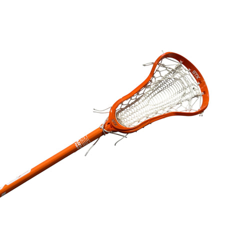 STX Aria Pro Elite Complete Women's Lacrosse Stick with Valkyrie Pocket Orange
