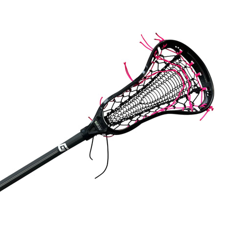 Custom Gait Apex 2 Women's Lacrosse Stick with Valkyrie Pocket Black/Pink