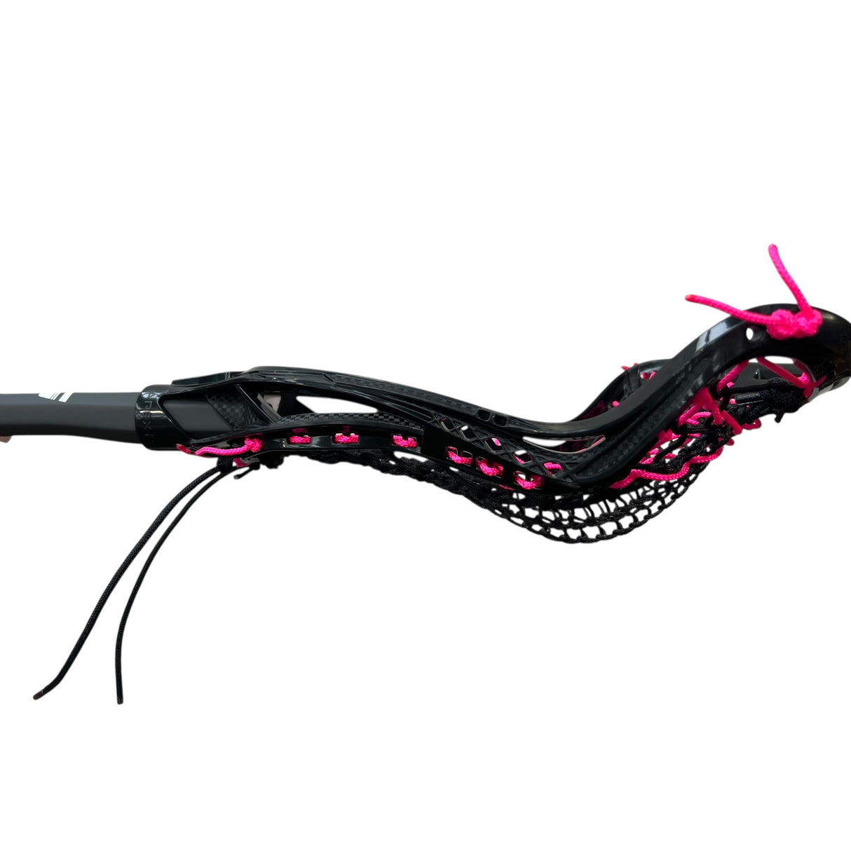 Custom Gait Apex 2 Women's Lacrosse Stick with Valkyrie Pocket Black/Pink