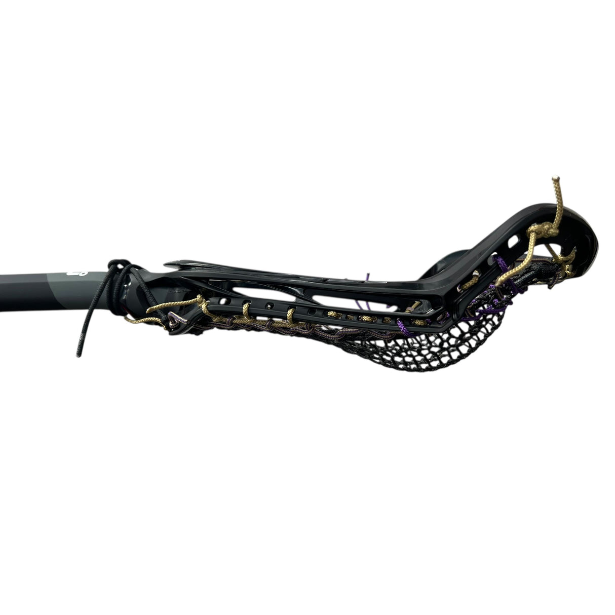 STX Exult Pro Complete Women's Lacrosse Stick with Valkyrie Pocket Black/Purple