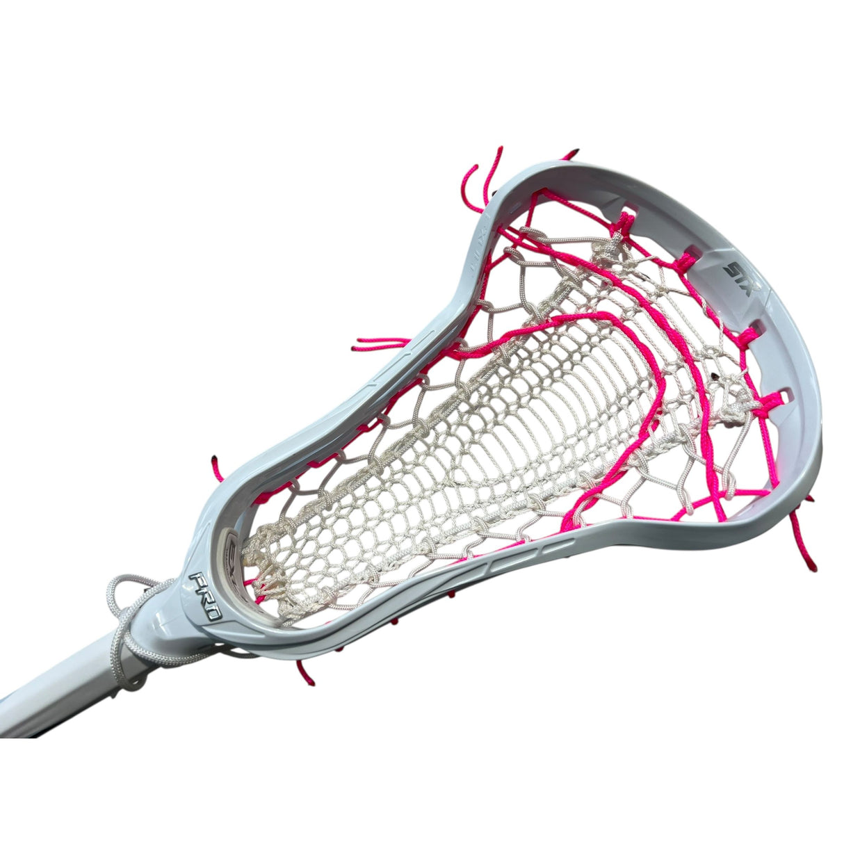 Custom STX Aria Pro-M with Valkyrie Pocket White/Pink