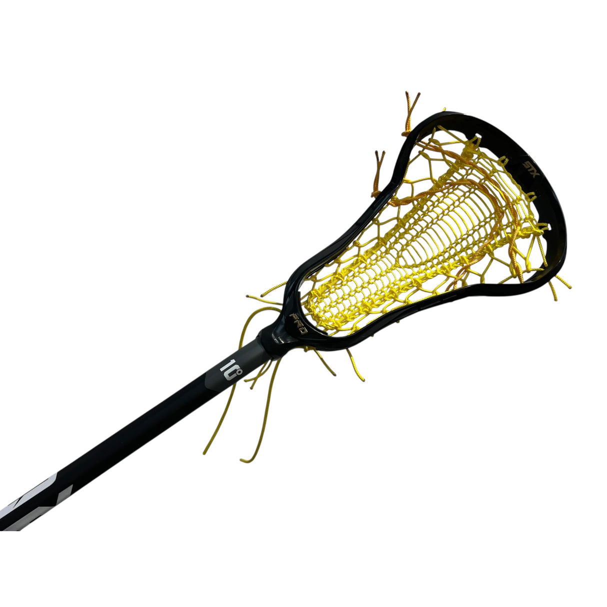 STX Exult Pro Complete Women's Lacrosse Stick with Valkyrie Pocket Black/Purple