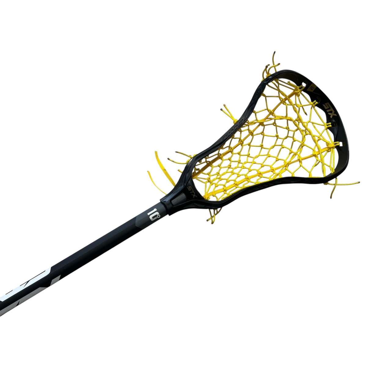 STX Crux 600 Complete Women's Lacrosse Stick with Flex Mesh Pocket