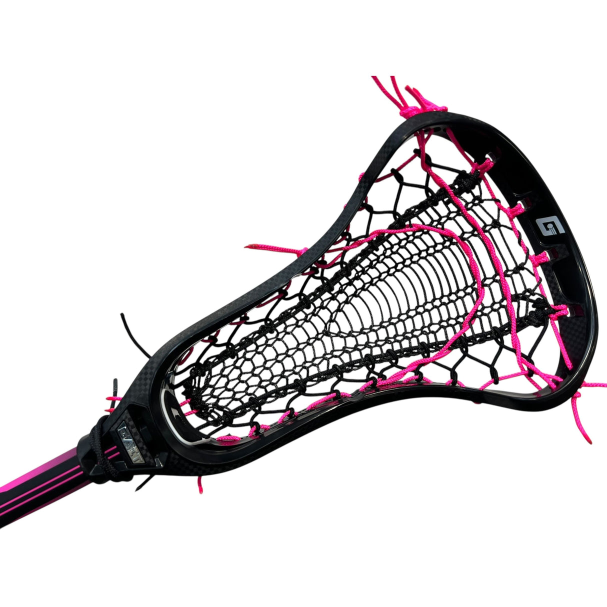 Custom Gait Air D Complete Women's Lacrosse with Valkyrie Pocket Black/Pink