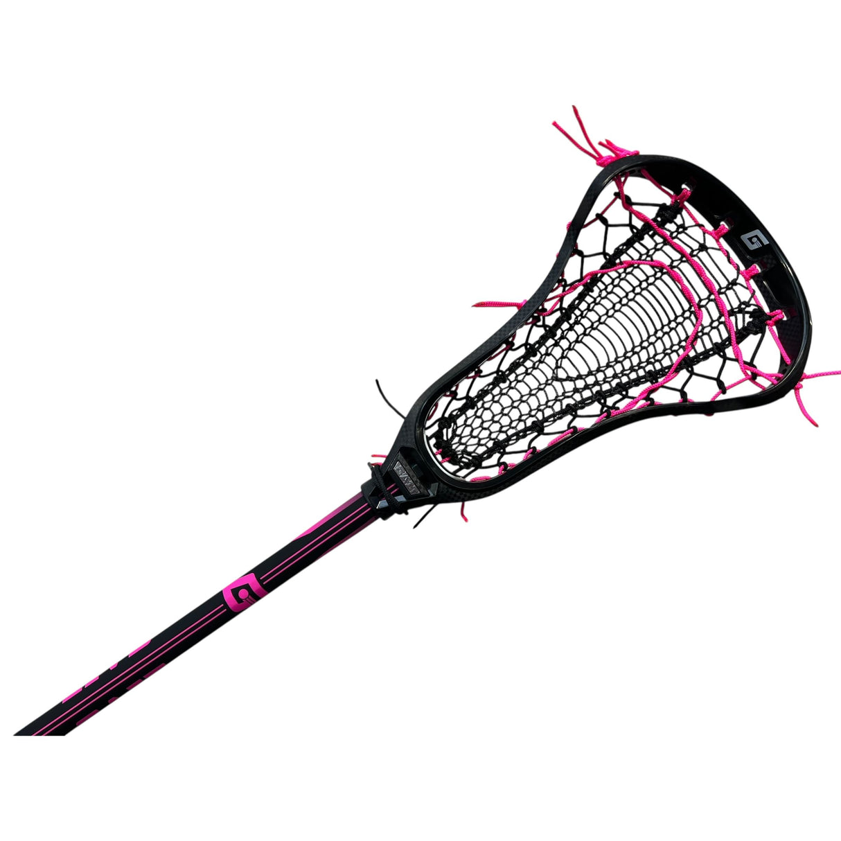 Custom Gait Air D Complete Women's Lacrosse with Valkyrie Pocket Black/Pink