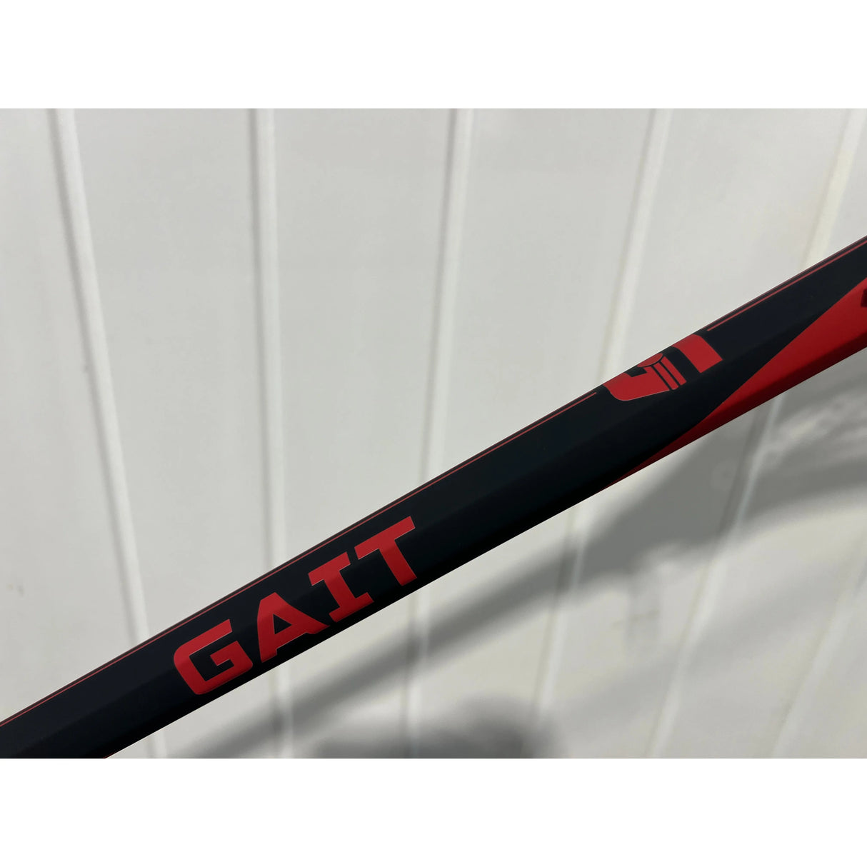Gait Whip 2 Complete Women's Lacrosse Stick with Armour Mesh Valkyrie Pocket Black/Red/Grey