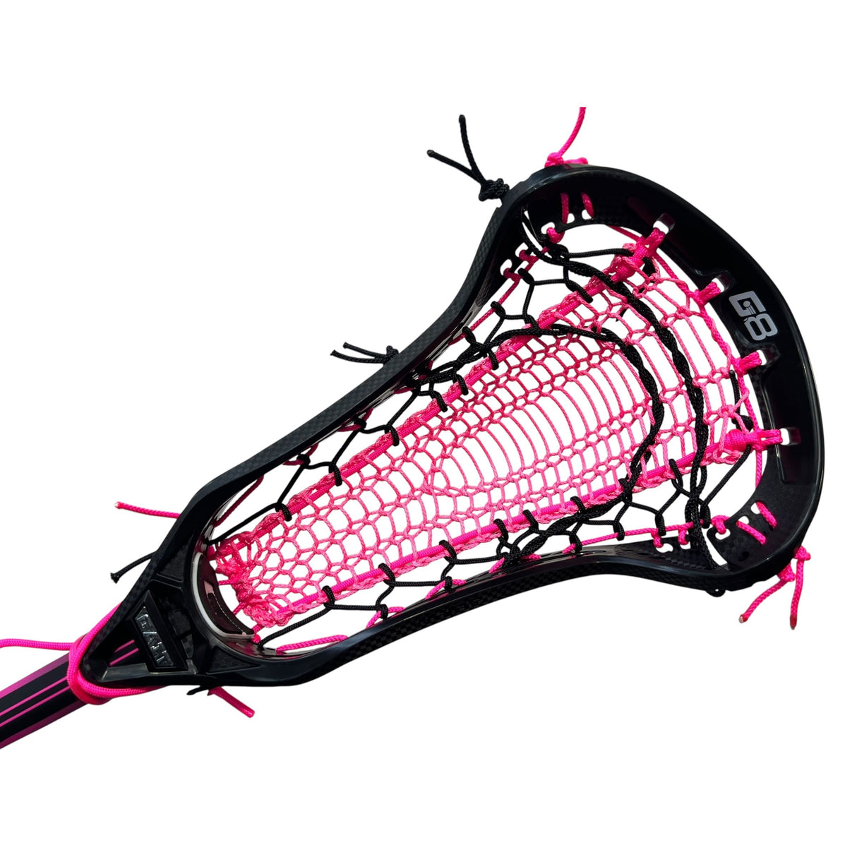 Gait Whip 2 Complete Women's Lacrosse Stick with Armour Mesh Valkyrie Pocket Pink/Black/Pink