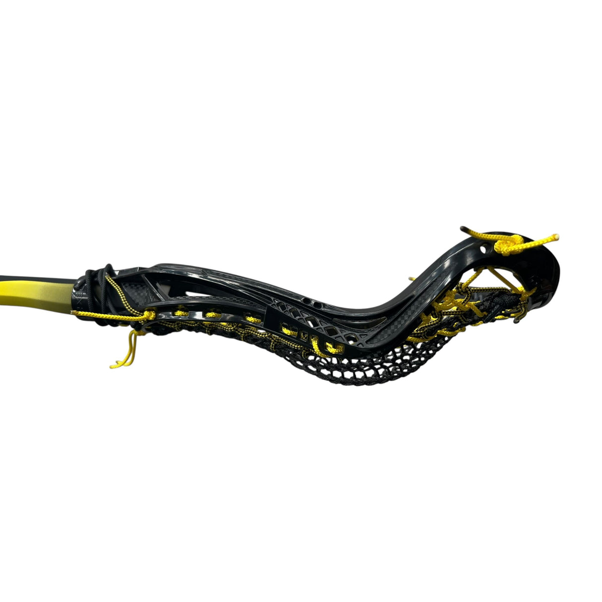 Custom Gait Apex 2 Women's Lacrosse Stick with Valkyrie Pocket Bumblebee
