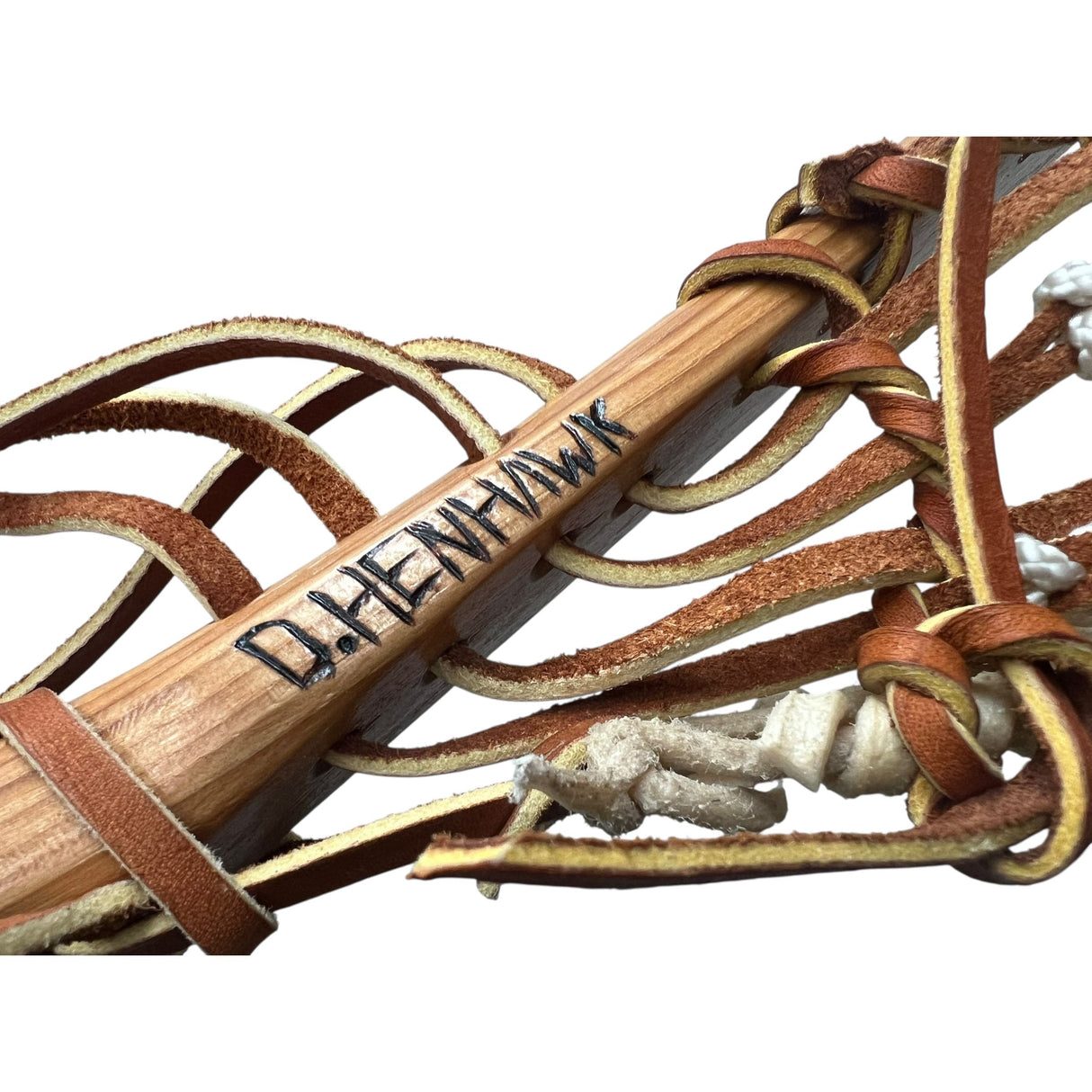 Traditional Wooden Men's Box Lacrosse Stick