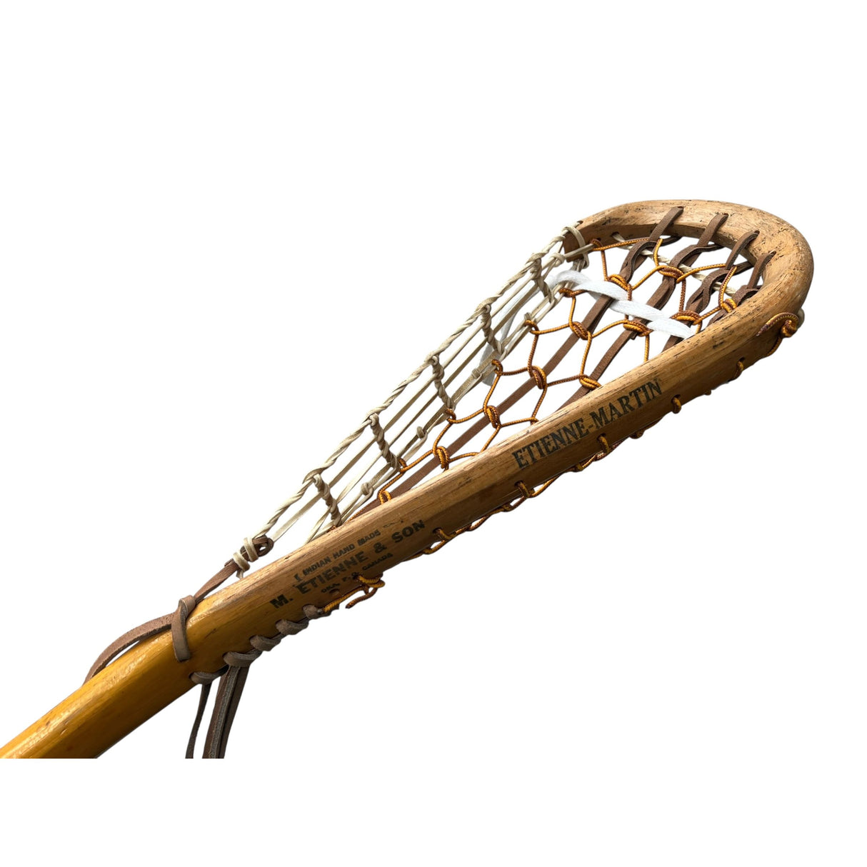 Traditional M Etienne & Son Etienne Martin Model Wooden Men's Box Lacrosse Stick