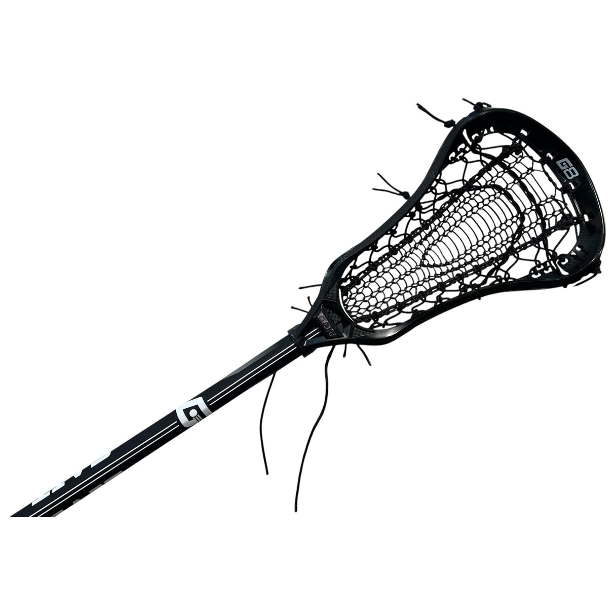 Gait Whip 2 Complete Women's Lacrosse Stick with Armour Mesh Valkyrie Pocket Black