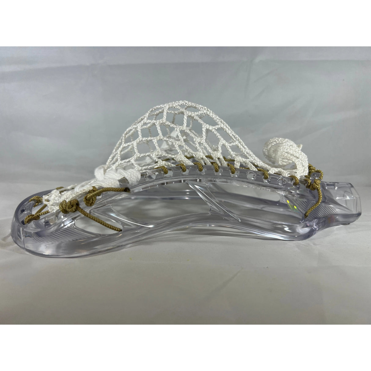 Custom STX Lacrosse Stallion Prism Clear with 7 Diamond Mesh