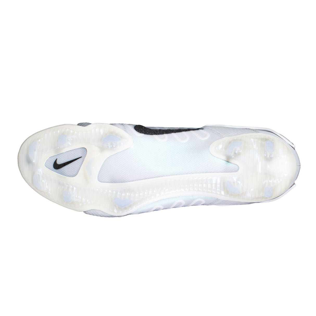 Nike Huarache 9 Elite Mid Lacrosse Cleats White/Black