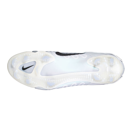 Nike Huarache 9 Elite Mid Lacrosse Cleats White/Black