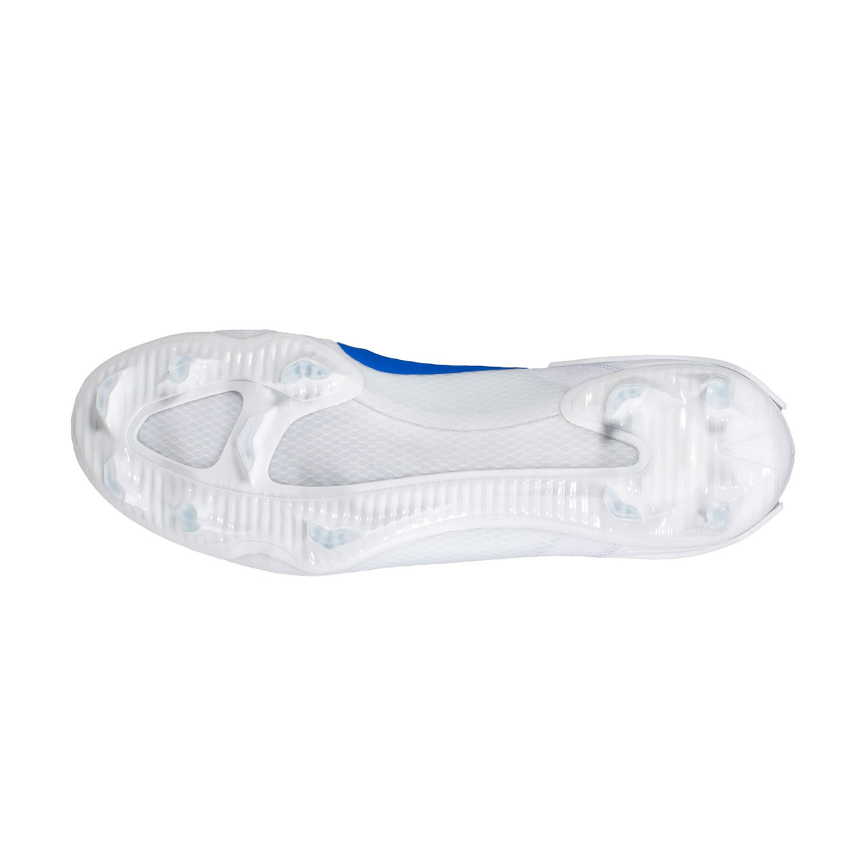 Nike Huarache 9 Elite Low Lacrosse Cleats White/Game Royal