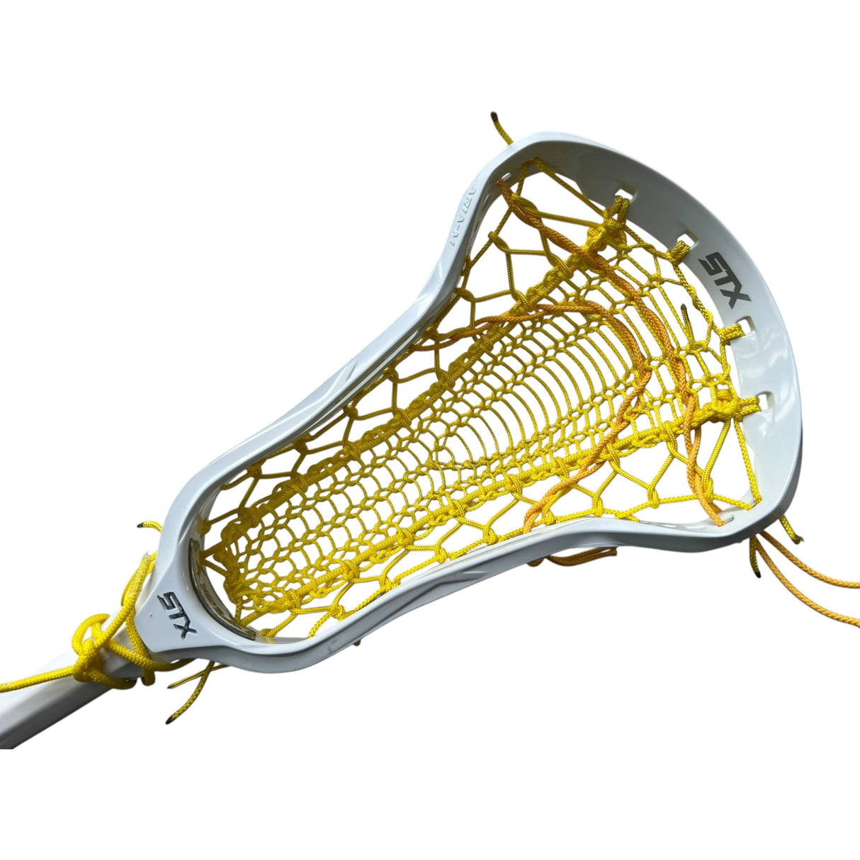 Custom STX Aria Pro-M with Valkyrie Pocket White/Yellow