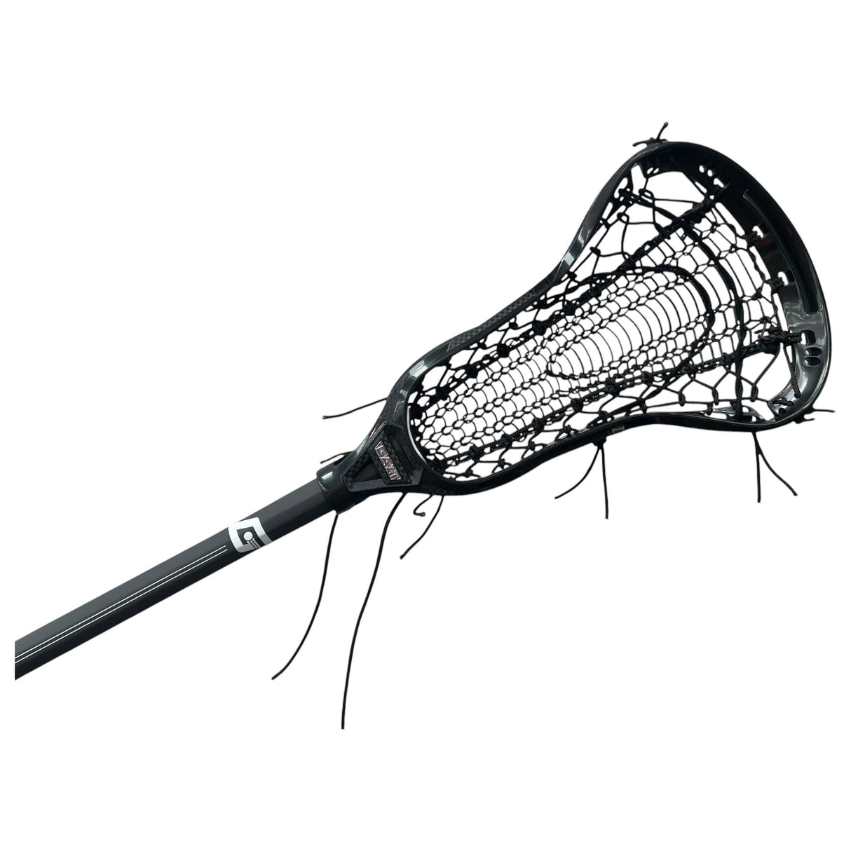 Custom Gait Apex 2 Women's Lacrosse Stick with Valkyrie Pocket All Black