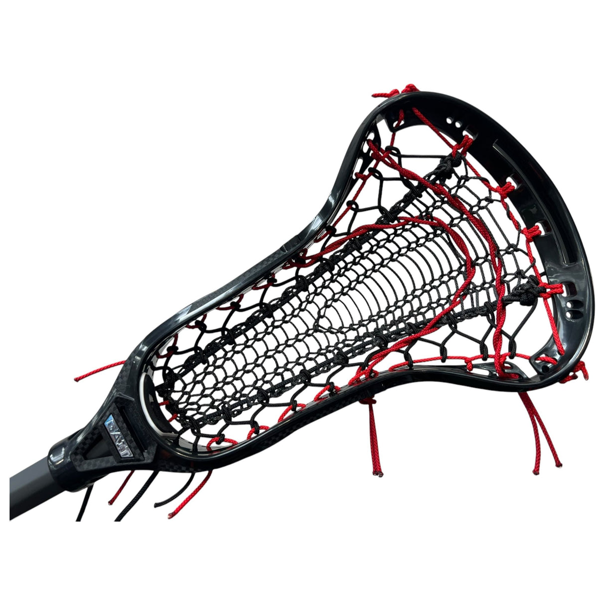Custom Gait Apex 2 Women's Lacrosse Stick with Valkyrie Pocket Black/Red