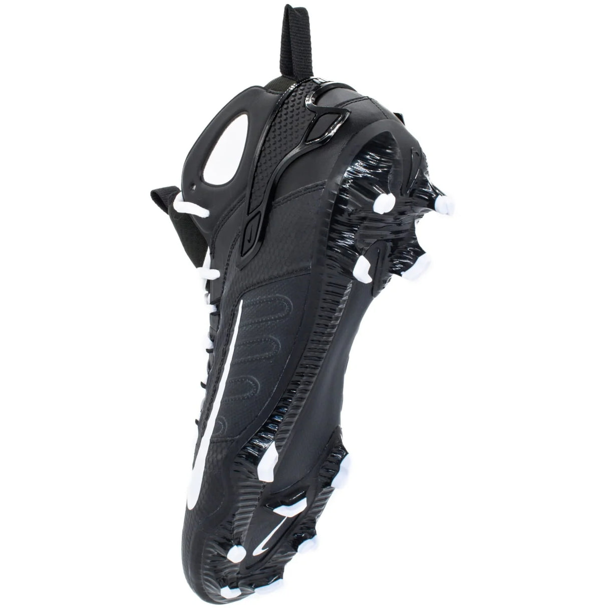 Nike Huarache 9 Elite Mid Lacrosse Cleats Black