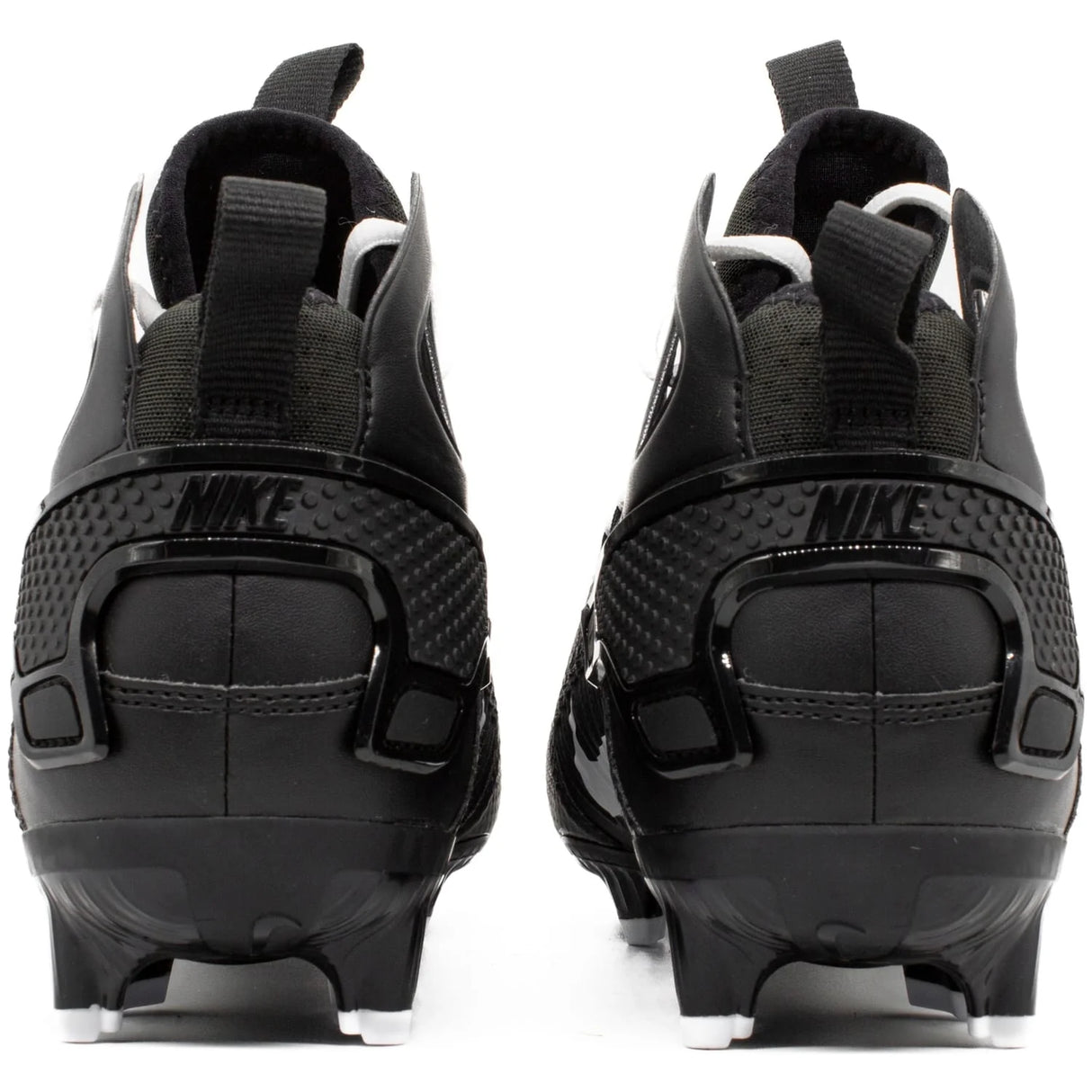 Nike Huarache 9 Elite Mid Lacrosse Cleats Black