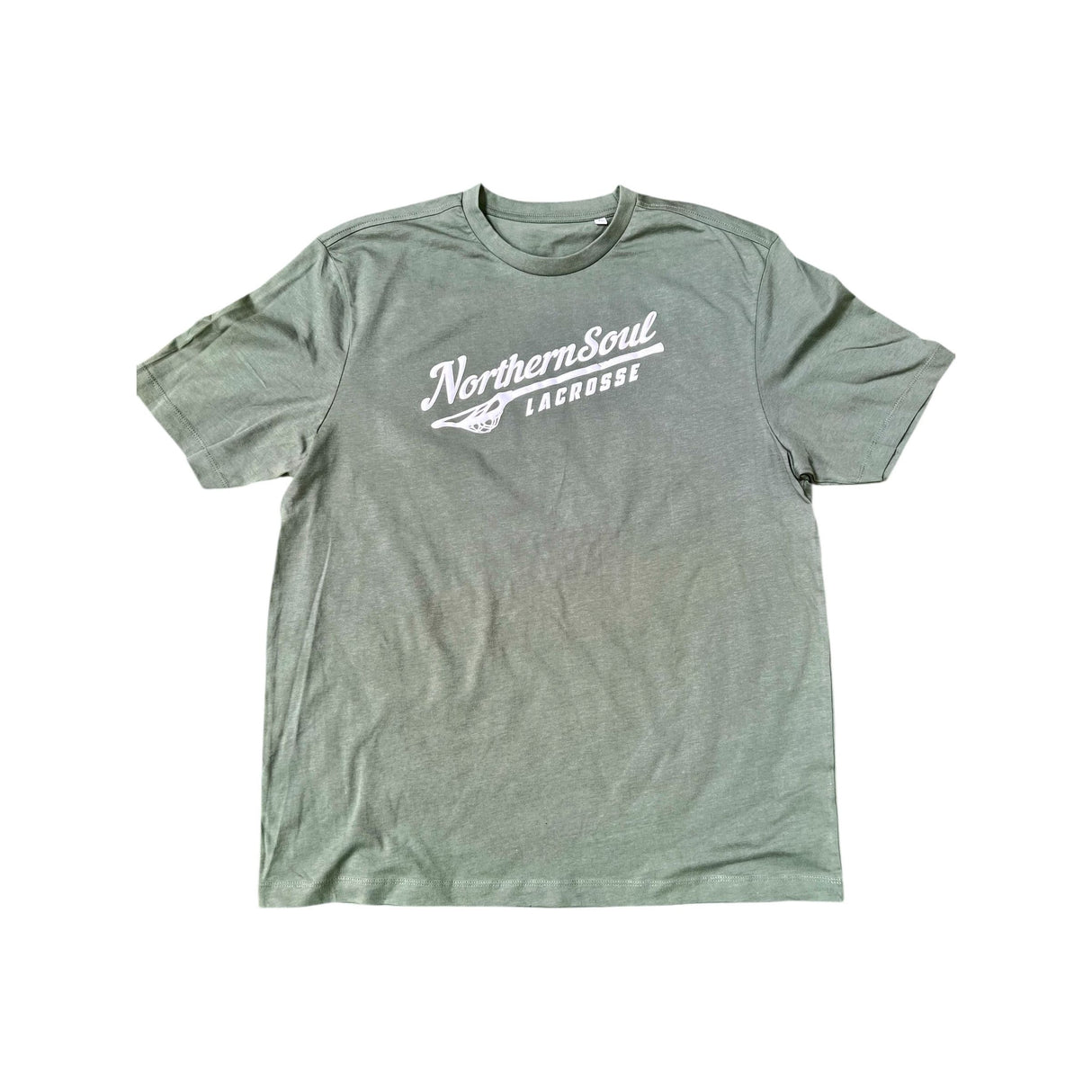 Northern Soul Lacrosse T-Shirt Earthy Green