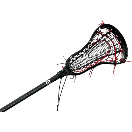 Custom Gait Apex 2 Women's Lacrosse Stick with Valkyrie Pocket Black/Red/Grey