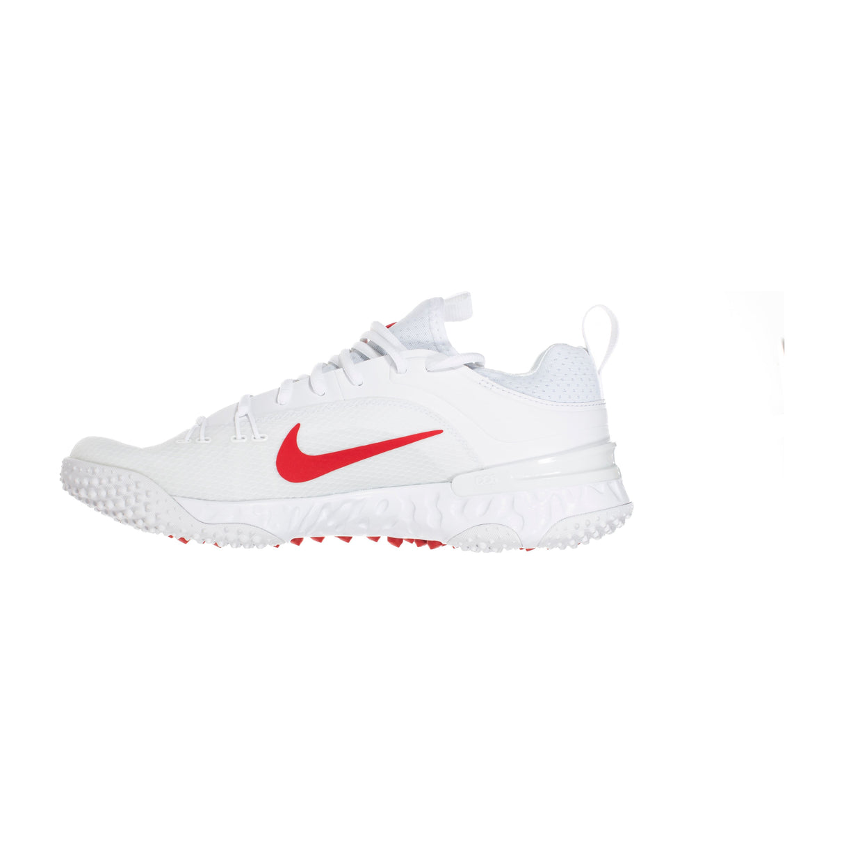 Nike Huarache 9 Elite Turf Lacrosse Cleats White/Red
