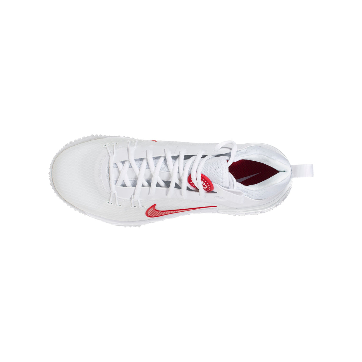 Nike Huarache 9 Elite Turf Lacrosse Cleats White/Red