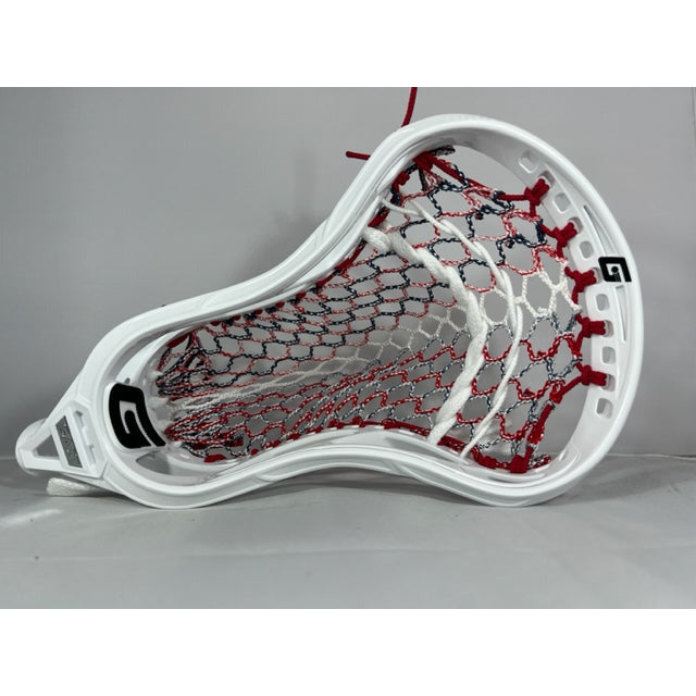 Custom Gait Mustang with Mesh Dynasty 9D Hexagon Red/White/Blue